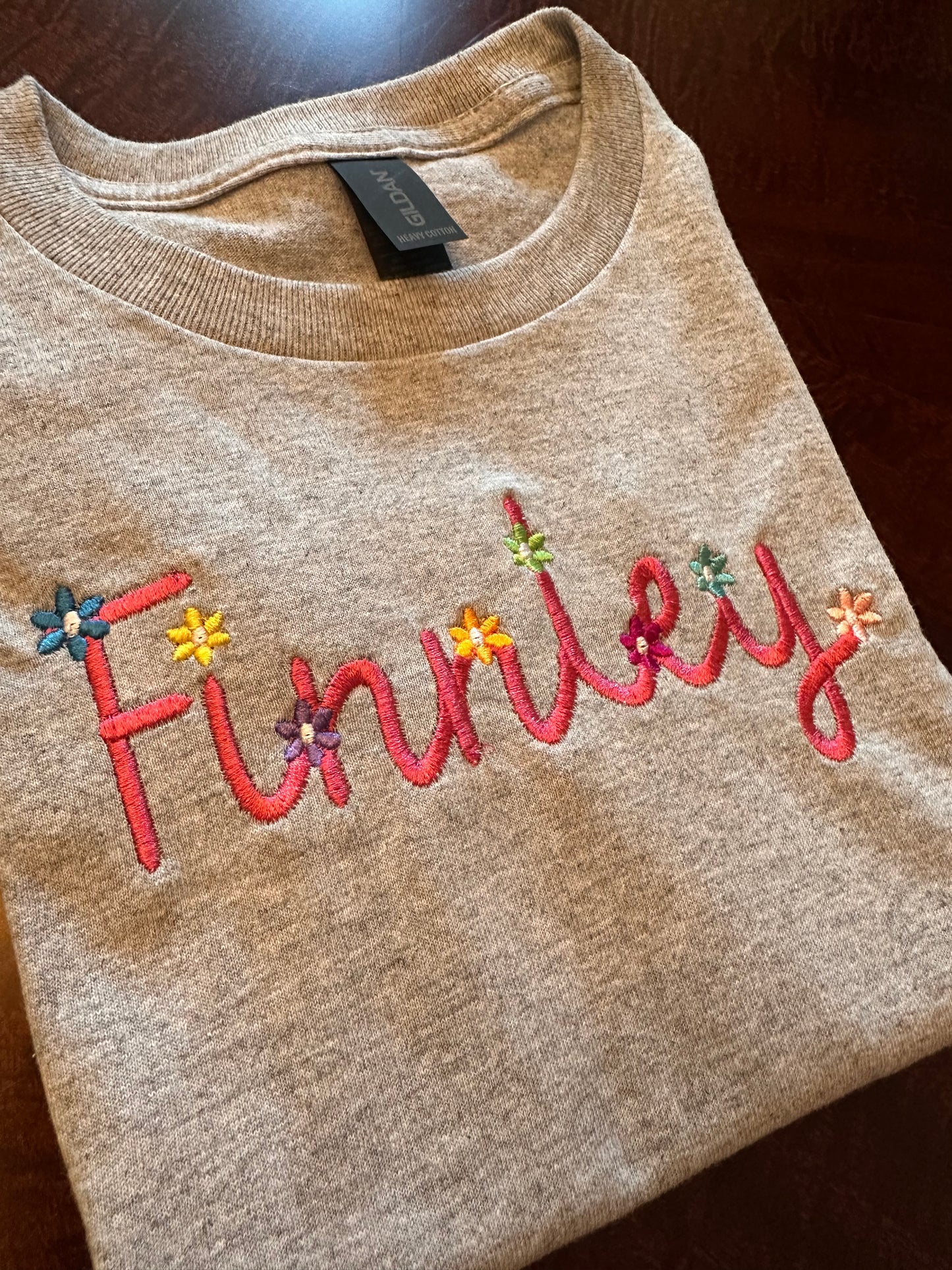 Personalized Flower Name Shirt