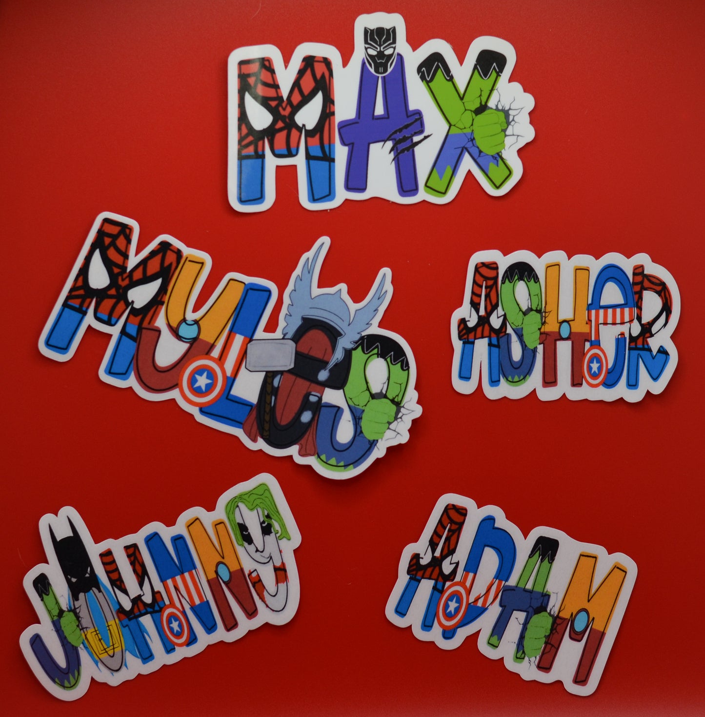 Superhero Sticker