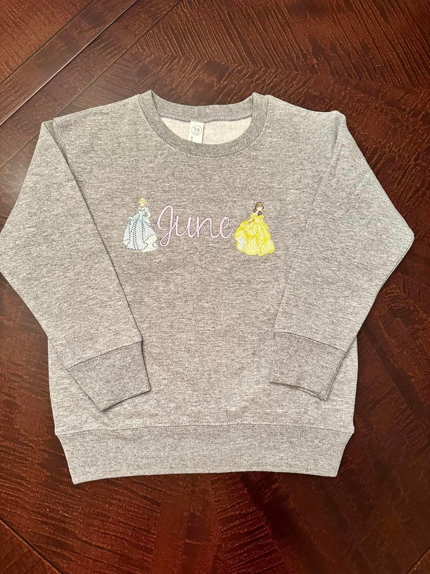 Embroidered Princess Sweatshirt