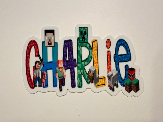 Personalized Pixel Sticker