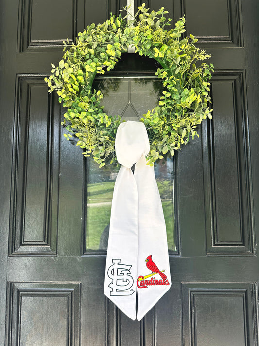 St. Louis Cardinals Wreath Sash