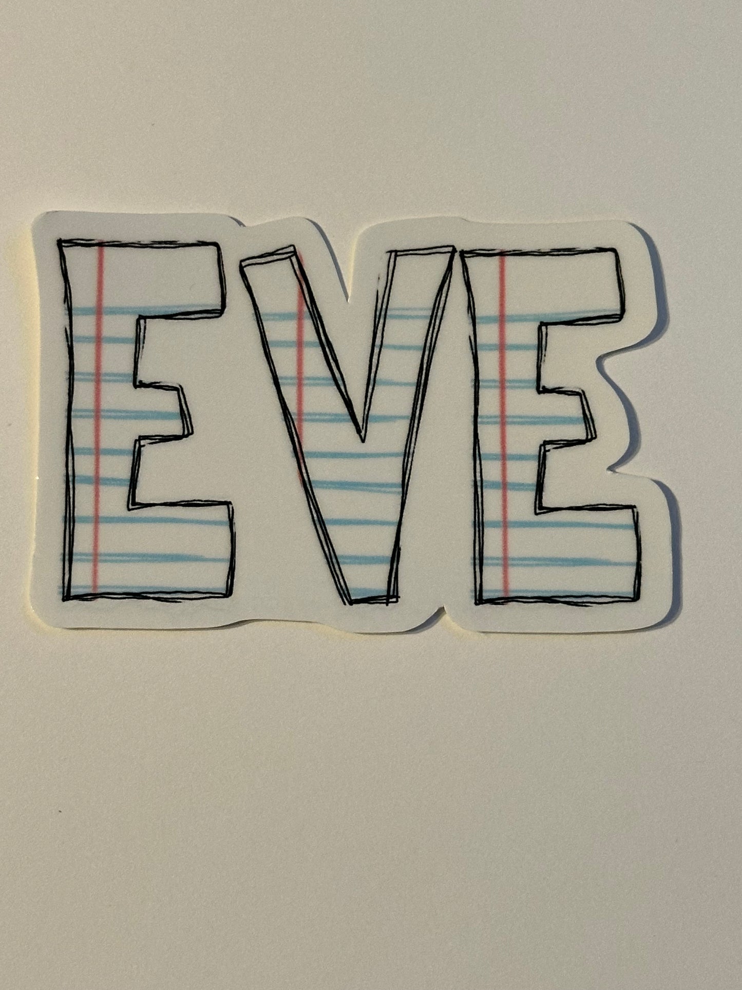 Notebook Themed Stickers