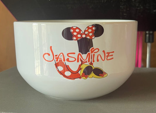 Personalized Bowl - Perfect for Ice Cream, Cereal, Popcorn and More!