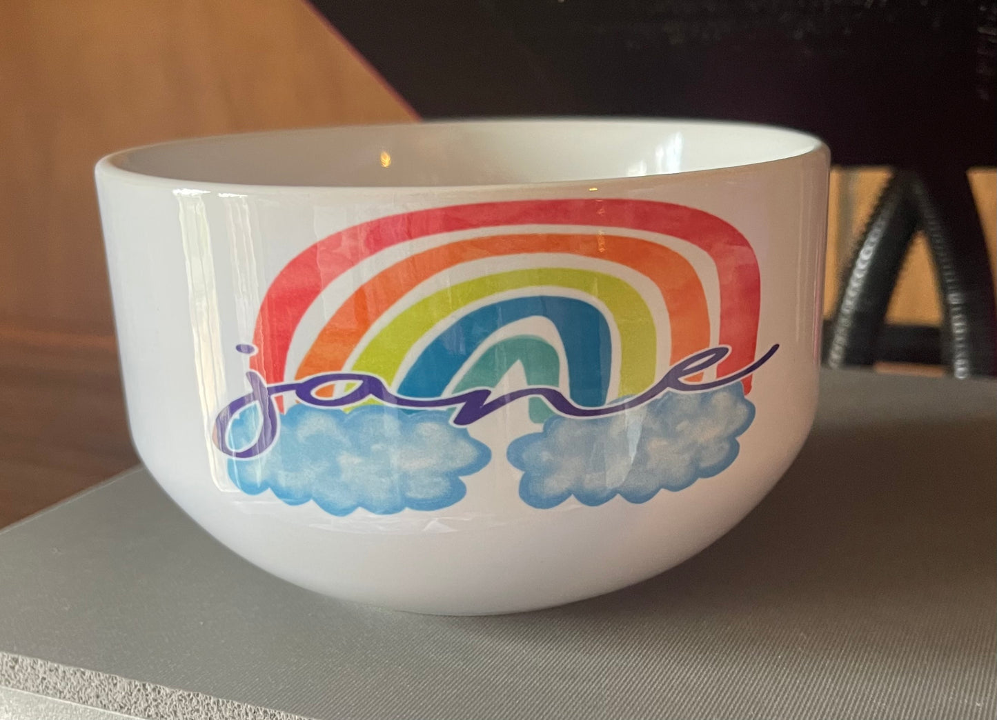 Personalized Bowl - Perfect for Ice Cream, Cereal, Popcorn and More!