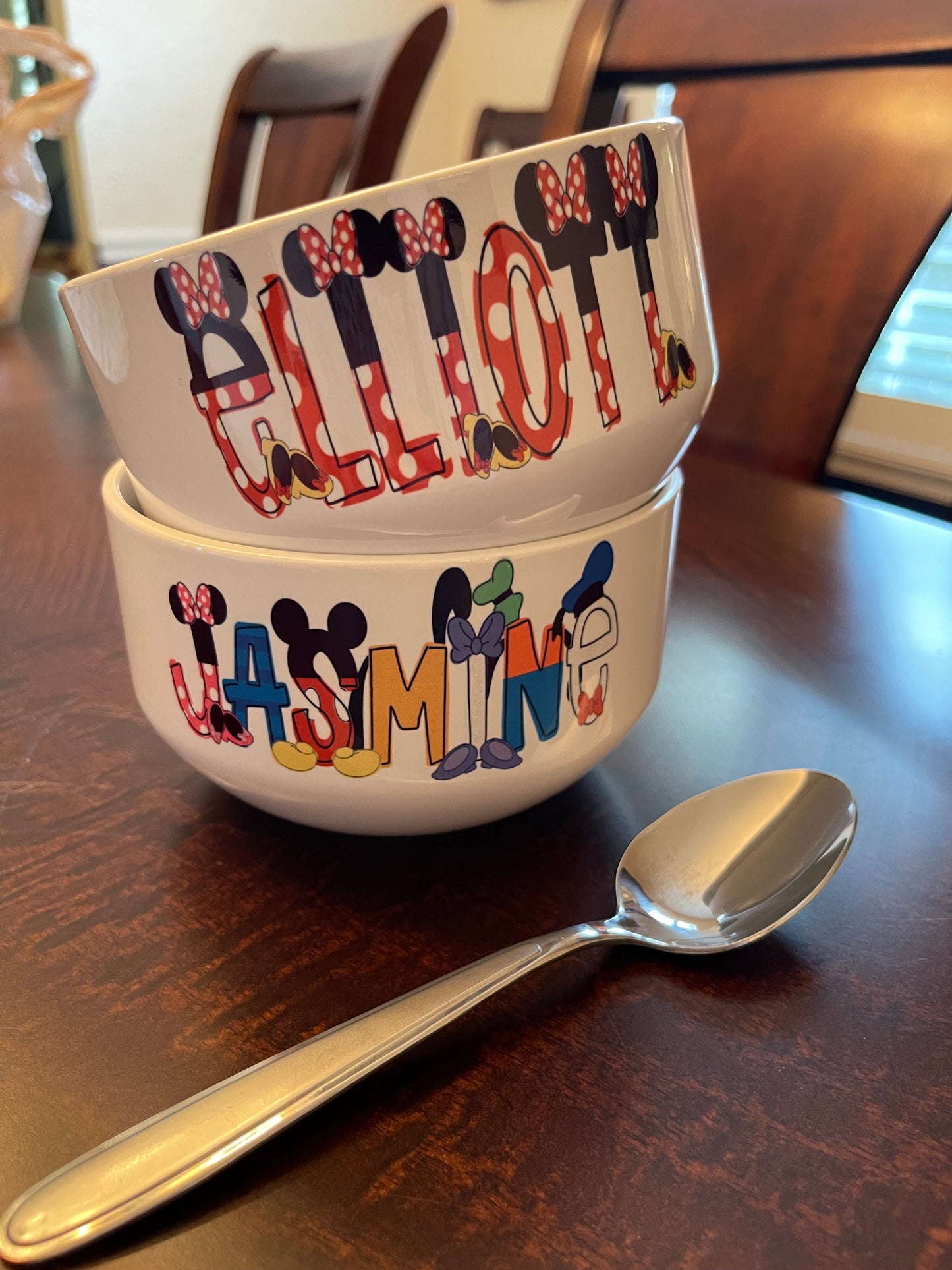 Personalized Bowl - Perfect for Ice Cream, Cereal, Popcorn and More!