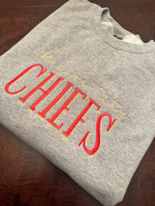 Embroidered Chiefs Sweatshirt