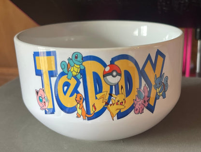 Personalized Bowl - Perfect for Ice Cream, Cereal, Popcorn and More!