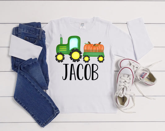 Fall Tractor Shirt