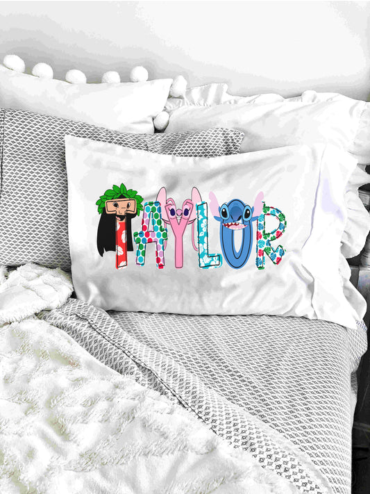 Lilo and Stitch Themed Pillowcase