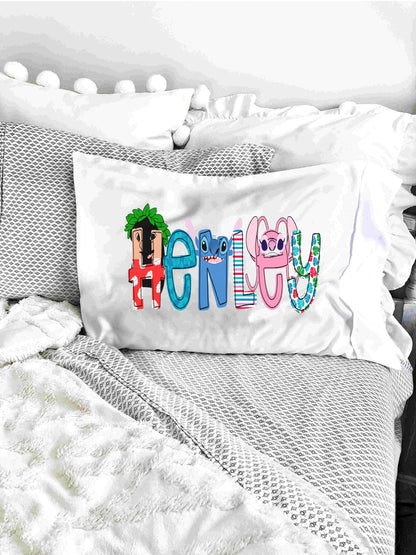 Lilo and Stitch Themed Pillowcase