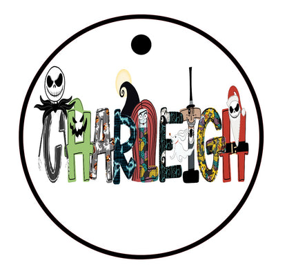 Nightmare Before Christmas Personalized Ornament