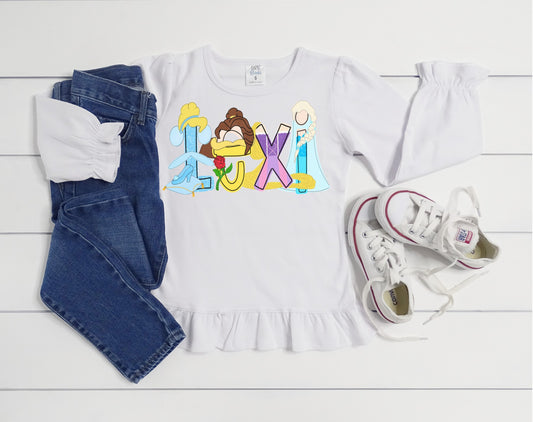 Princess Personalized Shirt