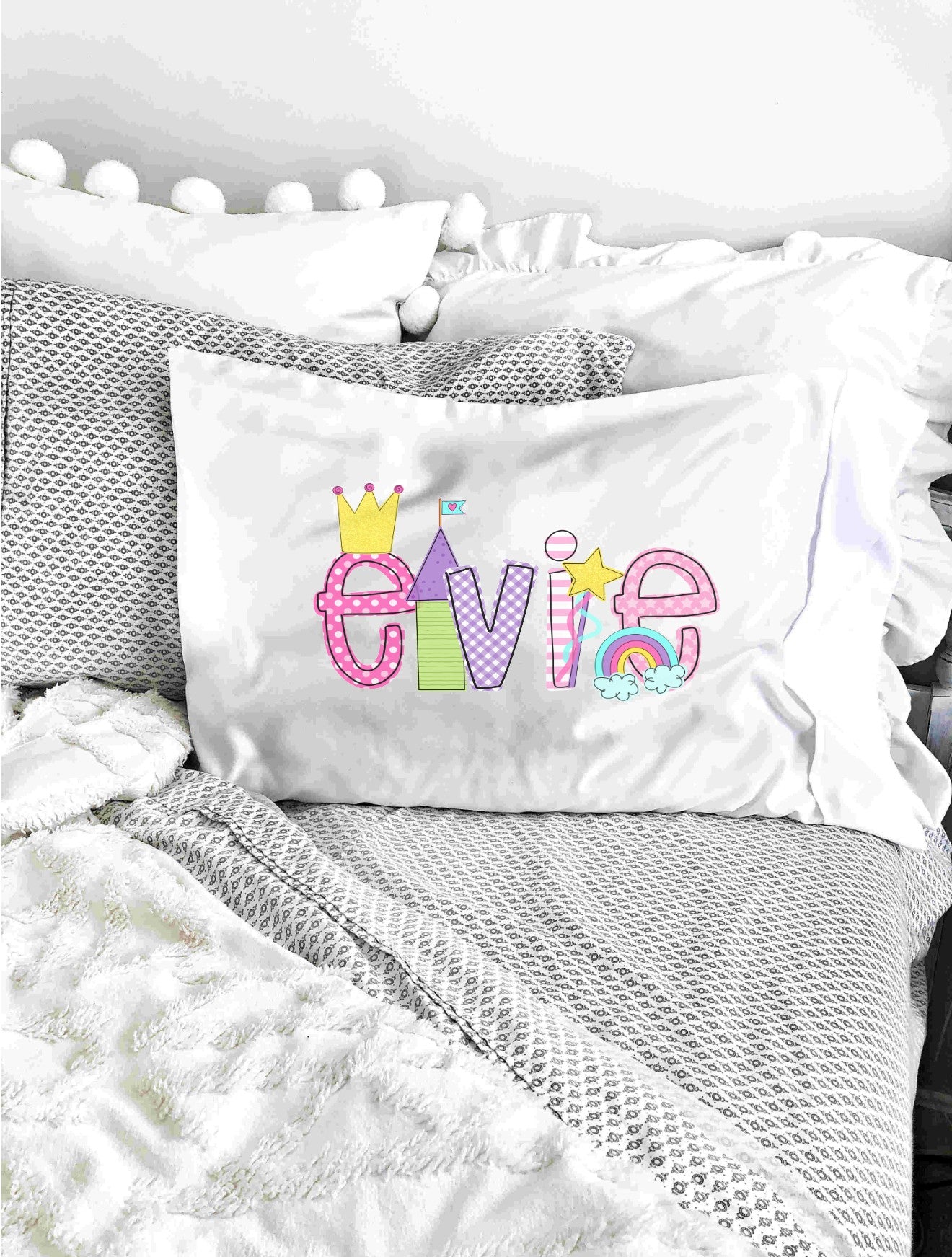 Fairytale Princess Personalized Pillowcase