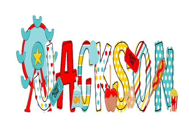 State Fair Carnival Themed Personalized Sticker – Lockwood Ave Studio