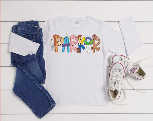 Toy Story Inspired Personalized Shirt