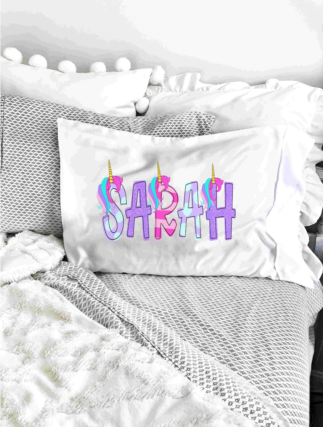 Unicorn Lover Personalized Pillowcase