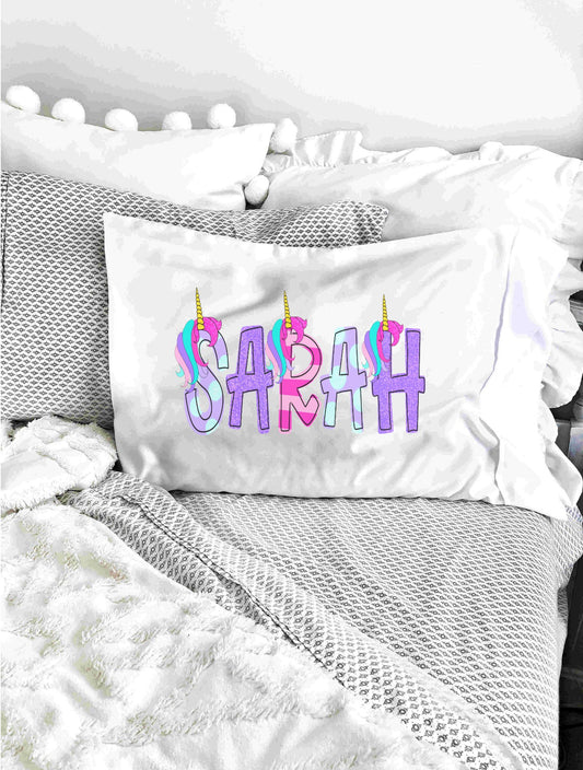 Unicorn Lover Personalized Pillowcase