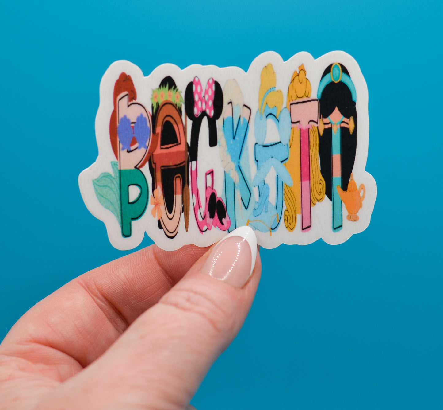 Princess Name Sticker-- Pick Your Princesses!