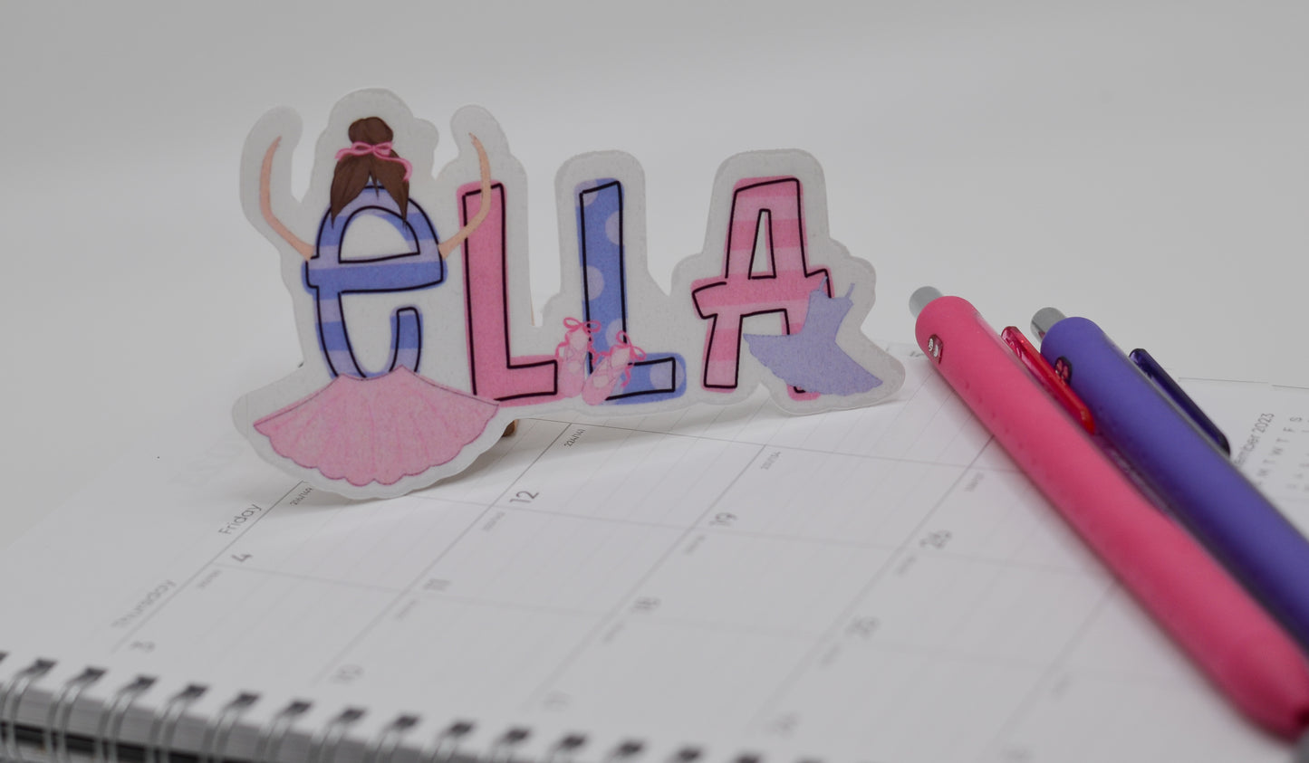 Personalized Ballet Sticker - The Perfect Gift for Dancers of All Ages!