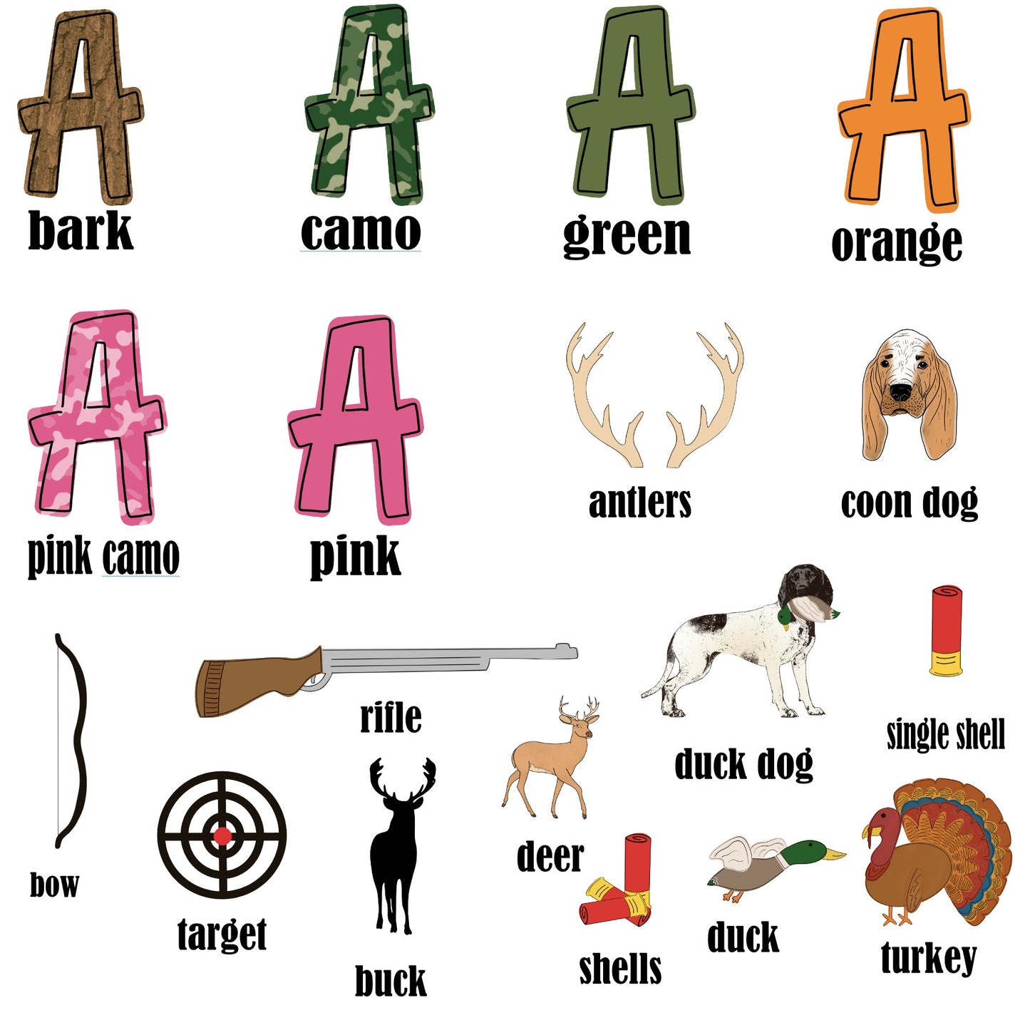 Personalized Hunting Sticker