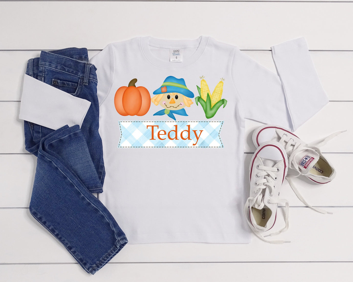 Fall Trio Personalized Shirt