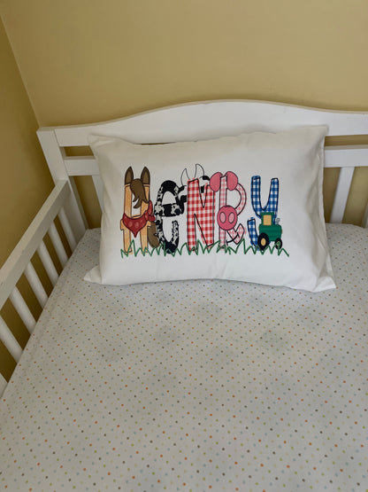 Farm Animal Custom Pillowcase