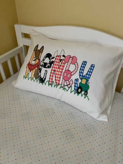 Farm Animal Custom Pillowcase